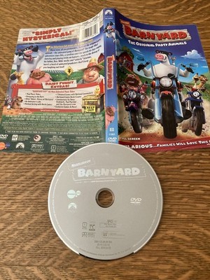 BARNYARD - The Original Party Animals [DVD] DISC ONLY + cover art work FREE SHIP
