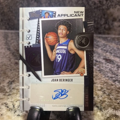 Joan Beringer 2025-26 Topps Rookie Autograph #CM-JB Timberwolves