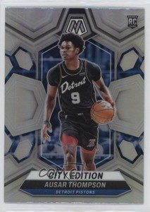 2023-24 Panini Mosaic City Edition Silver Prizm Ausar Thompson #290 Rookie RC
