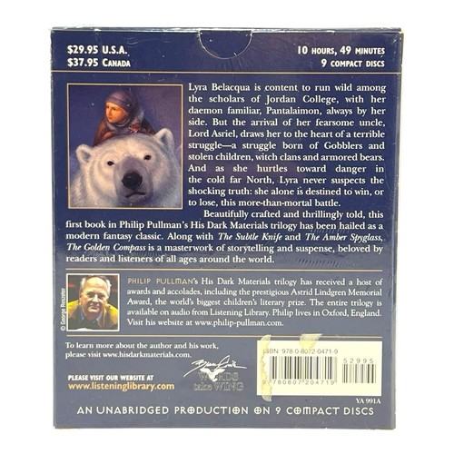 His Dark Materials: The Golden Compass von Philip Pullman (2004, Compact Disc) - Bild 2 von 10