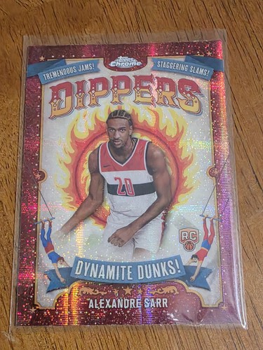 2025 Topps Chrome Dippers Alexandre Sarr RC #D-22 Case Hit!!!!!!