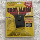 Vintage Personal Body Alarm Multi Purpose Siren Alarm Black BRAND NEW SEALED
