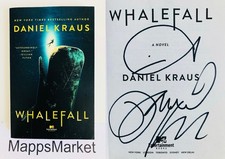 Product Image: SIGNED Whalefall by Daniiel Kraus 1st/4th (2024, Trade Paperback) Whale Doodle