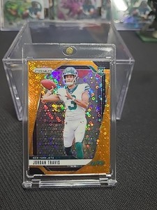 2024 Panini Prizm - Rookies Jordan Travis #359 Orange Disco Prizm (RC)