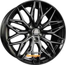 4x CARMANI CA 26 MAX Black (B) 7x17 ET54 5x112 Alufelgen 17 Zoll