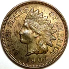 1904 Indian Head Penny - Uncirculated (Lot#4)