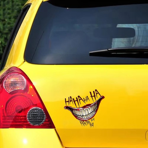 HAHAHA Joker Sonrisa Boca Calcomanía Halloween Broma Auto Coche Ventana Vinilo Adhesivo - Imagen 5 de 9