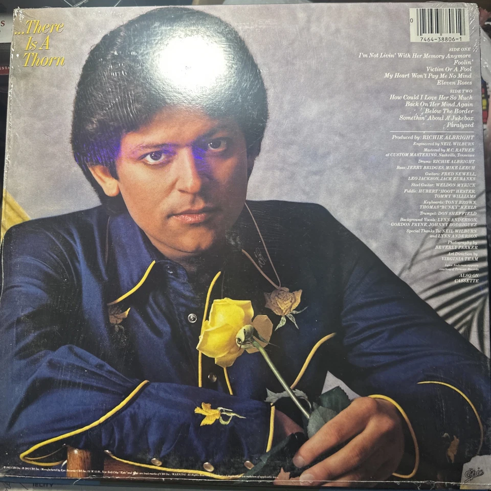 JOHNNY RODRIGUEZ- For Every Rose Vinyl 12" NEW SEALED - Image 4 of 4