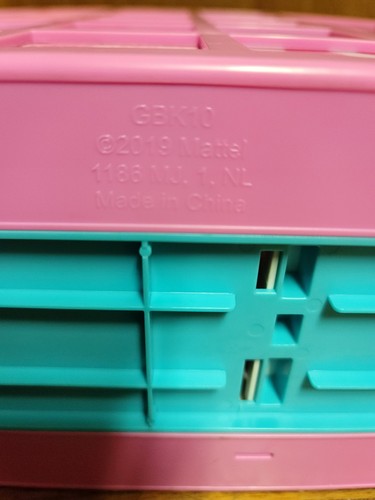 Barbie Dream Closet Fashion Wardrobe Carry Case 2019 Mattel GBK10 Doll House - Picture 3 of 12