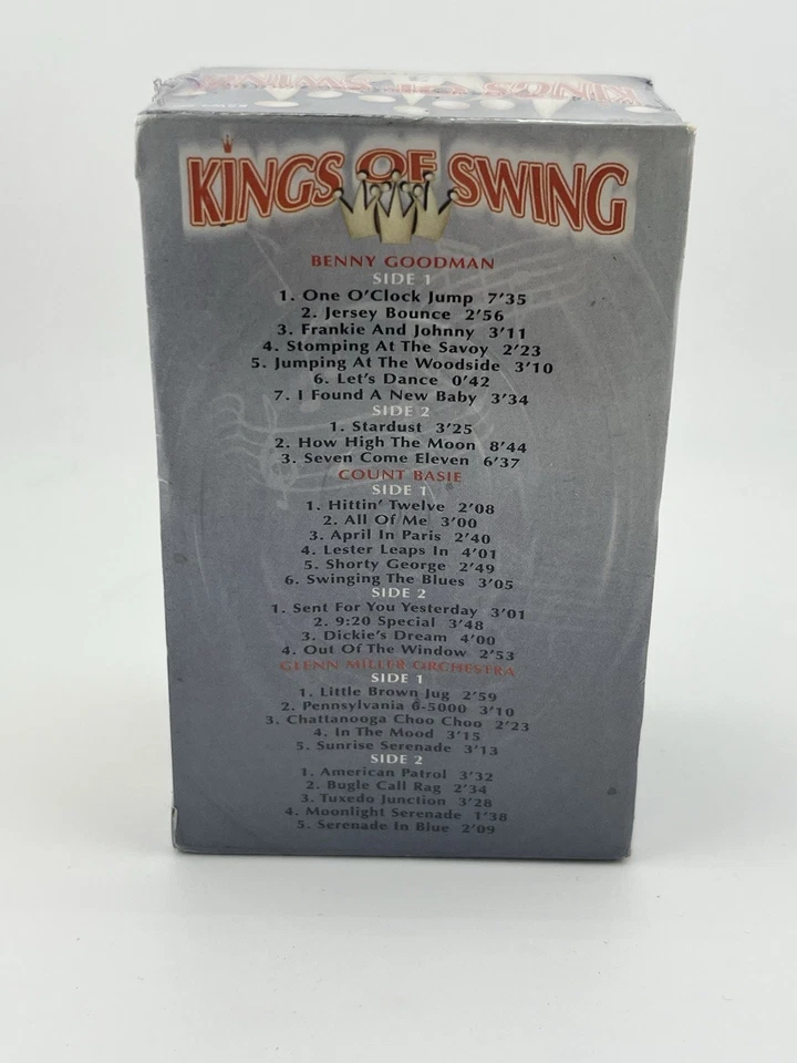 Kings Of Swing 3 Cassette Set 30 Songs Benny Goodman Count Basie Glenn Miller - Image 3 of 4