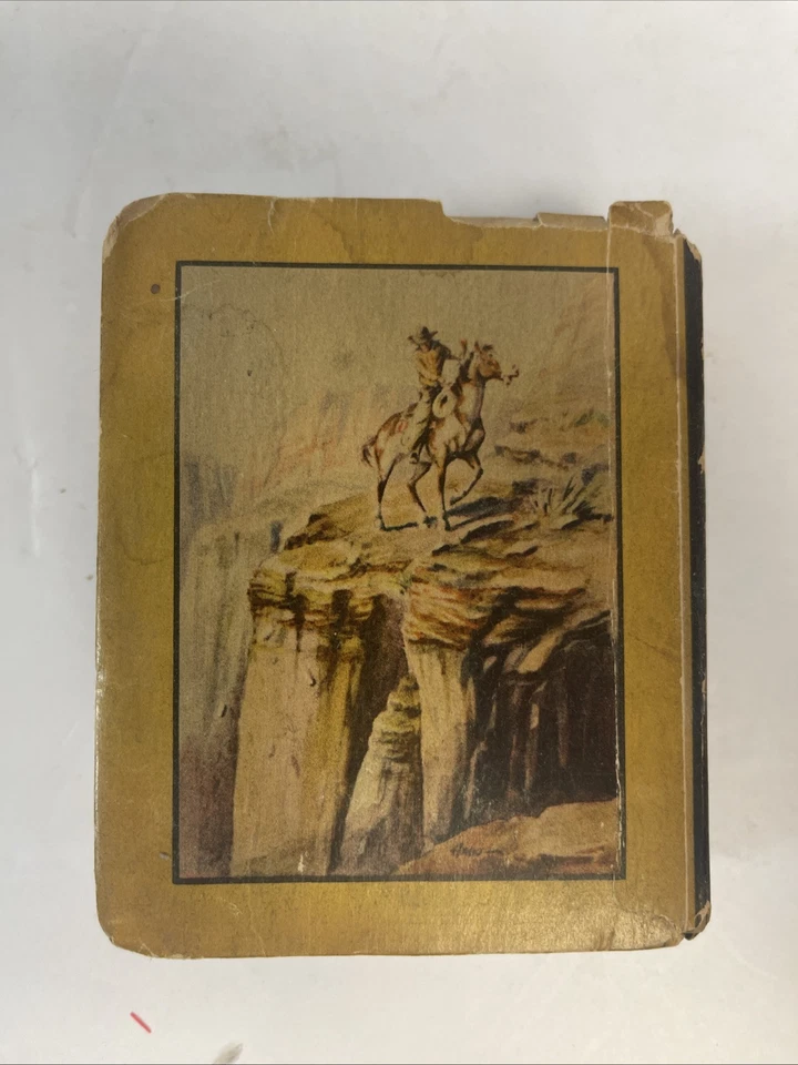 1937 Riders of Lone Trails The Big Little Book Illustrated Mini Hardcover Book - Image 3 of 4