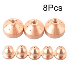 8pcs Set Of Nozzle And Drag Shield Replacement Parts For 600 Cutting Torch