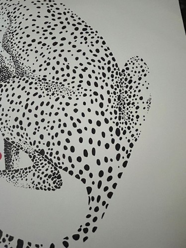 RARE ORIGINAL ART RALPH "RABINDRA" DANKS 23" x 17" HAND DRAWN & SIGNED SIT LEO - Picture 6 of 8