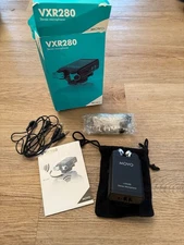 Movo VXR280 Camera Mount Condenser Stereo Video Microphone with 90°-120° AAA bat