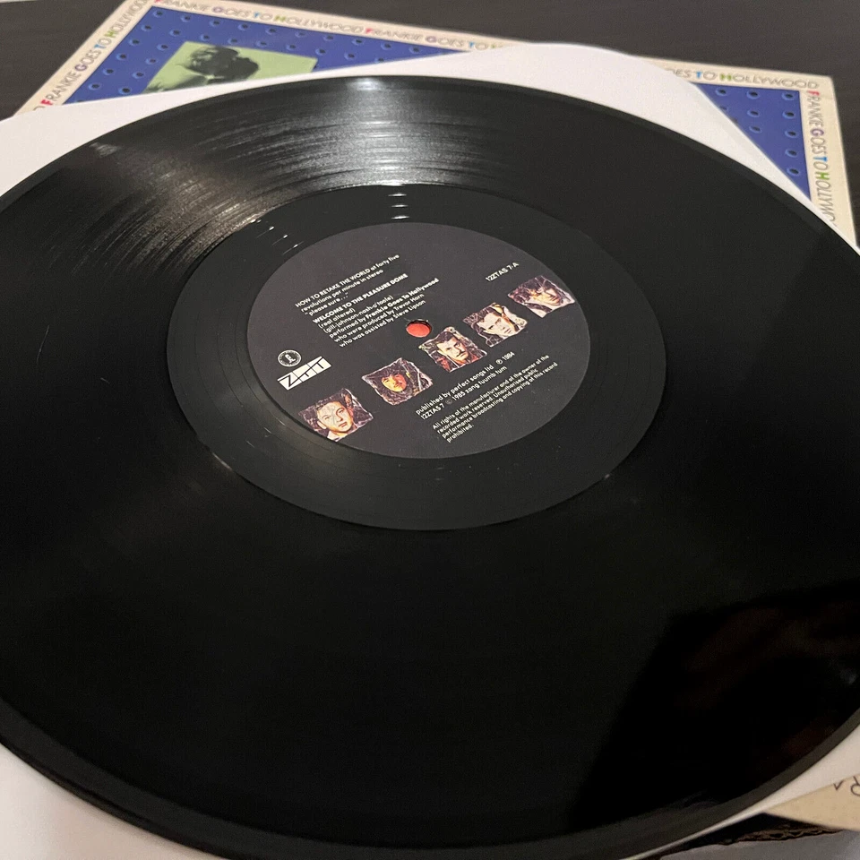 FRANKIE GOES TO HOLLYWOOD - Welcome Pleasuredome - 12" Vinyl Record Single - VG Foto 3 de 4