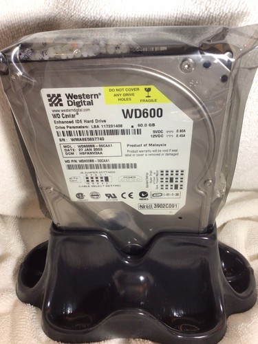HDD WESTERN DIGITAL HARD DRIVE  Internal EIDE GUARANTEED COMPATIBILITY UNOPENED - Picture 3 of 11