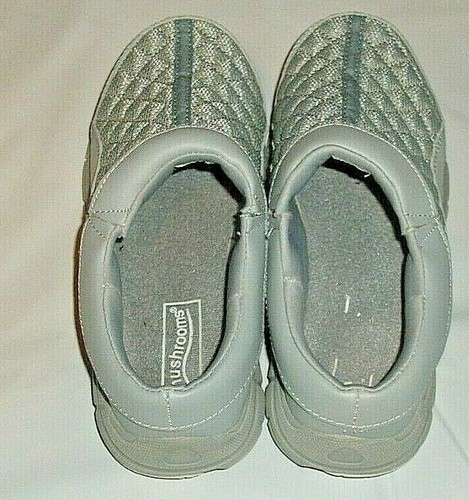 MUSHROOM CASUAL PULL ON SHOES LIGHT BLUE SIZE 8 M LEATHER & MAN MADE UPPERS - 第 3/6 張圖片