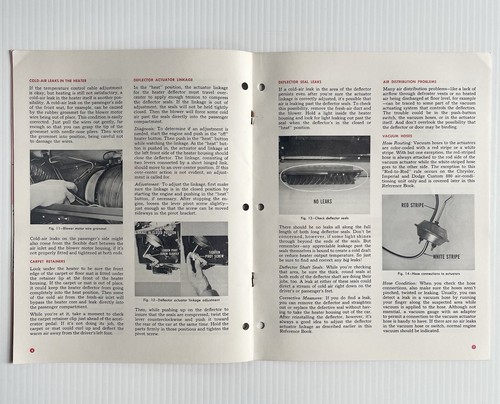 1963 Chrysler Master Tech Service Reference Book 63-2 Heater Service Tips - Picture 3 of 3