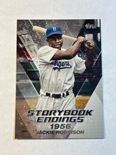 Jackie Robinson 2018 Topps Storybook Endings Insert #SE-5 Brooklyn Dodgers