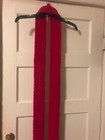 Very Long Handmade Knitted Hot Pink Scarf Beautiful Stylish & Warm-ish — photo 9
