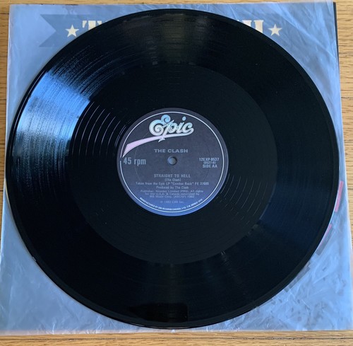 The Clash rare 12” vinyl singles Rock the Casbah + Should I Stay or Should I Go - Picture 11 of 11