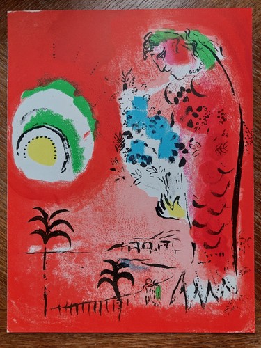 Marc CHAGALL Original lithograph "La Baie des Anges", 1960 - Picture 2 of 7