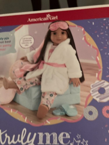 AMERICAN GIRL TRULY ME "SWEETEST SLUMBER -PARTY SET" BED PJS {no doll} NEW NIB - Picture 2 of 8