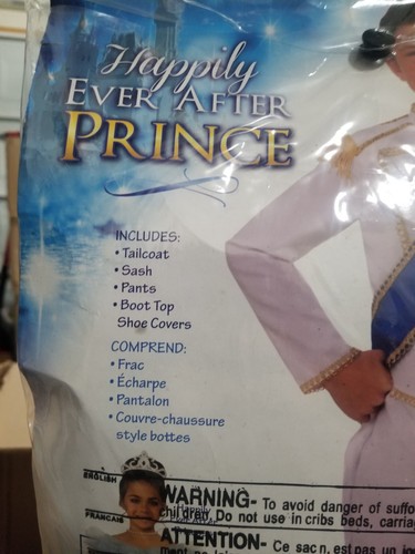 Happily Ever After Prince Charming Child Costume (Medium) - Picture 4 of 11