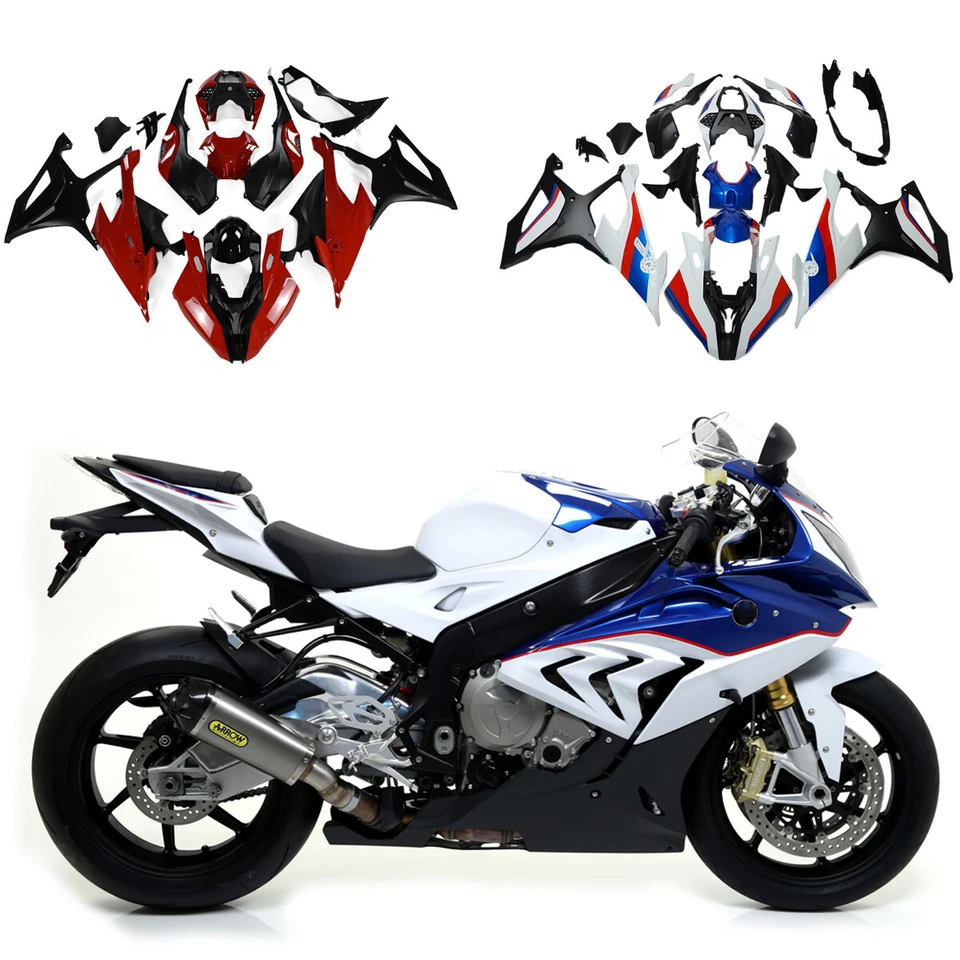 Kit de carenados de inyección para BMW S1000RR 2017 2018 motocicleta carrocería de plástico ABS Foto 2 de 4