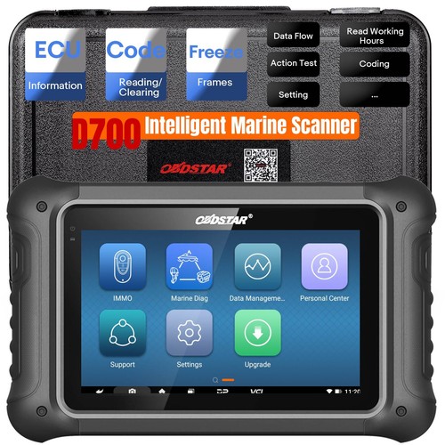 OBDSTAR D700 B Outboard Intelligent Marine Scanner For Parsun Mercury Envinrude - 第 3/10 張圖片