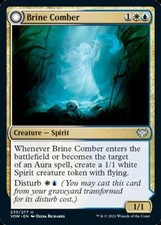 Brine Comber // Brinebound Gift [Innistrad: Crimson Vow] Magic MTG