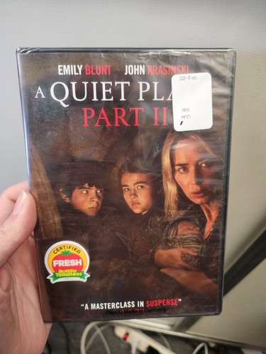 A Quiet Place Part 2 2021 DVD New Sealed Blunt Murphy Horror Scifi FREE SHIPPING - Picture 1 of 2