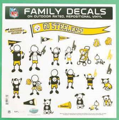 Pittsburgh Steelers NFL große Familien Aufkleber 25 Stück Auto Car Sticker Embleme - Bild 2 von 2