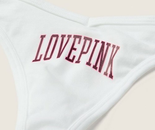 NEW Victoria Secret PINK Cotton Thong - You Pick Panty - XXL - Picture 33 of 92
