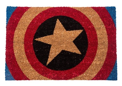Marvel Captain America Benvenuto Tappetino Ufficiale Zerbino 60 x 40 CM