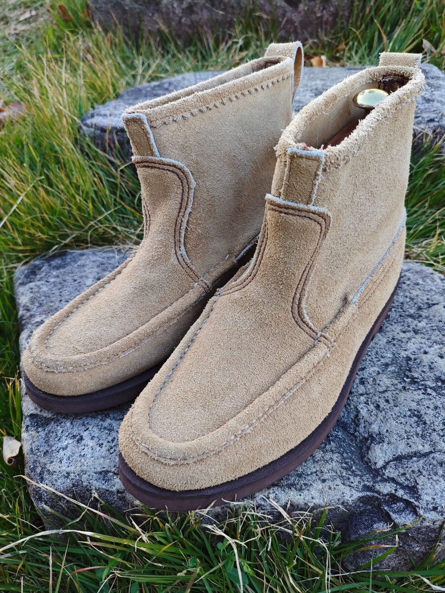 靴 Russell Moccasin KNOCK-A-BOUT BOOT Russell Moccasin Knock A'bout Boots Knockabout 4.5 D Brown