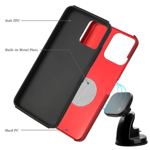 Funda híbrida fuerte duradera funcional resistente a golpes para T-Mobile Revvl 6/6 Pro - Imagen 4 de 17