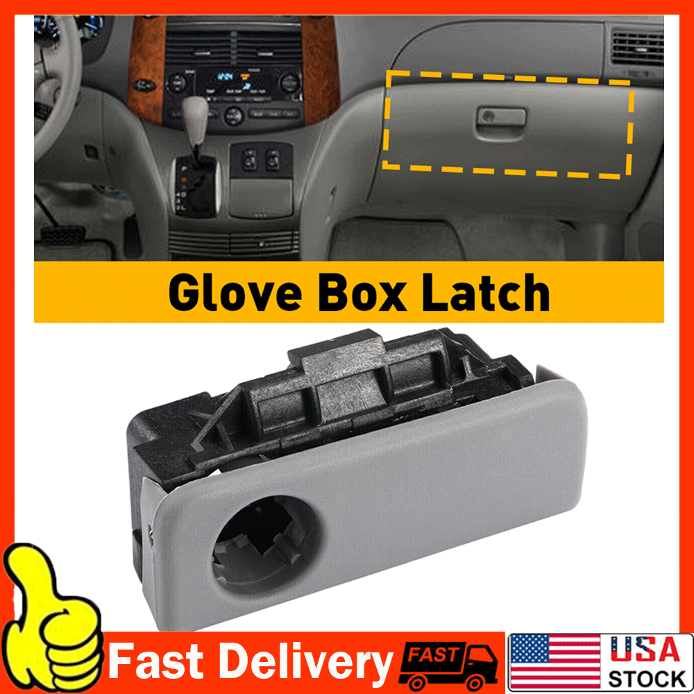 Fit Toyota Sienna 20042010 Glove Box Lock Latch Compartment Handle 55506AE010E0 eBay