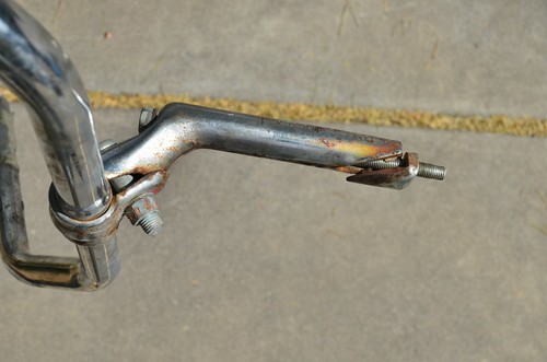 Breiter Hochhaus Fahrradlenker mit Vorbau - Bild 3 von 4