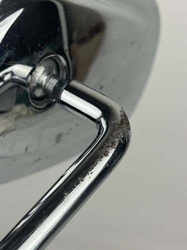 Harley Davidson Touring Dyna Softail Chrome Stem Left Side Single Mirror - Picture 6 of 7