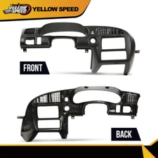 Fit For 2000-2005 Chevrolet Monte Carlo Dash Bezel Radio Cluster Trim Plastic