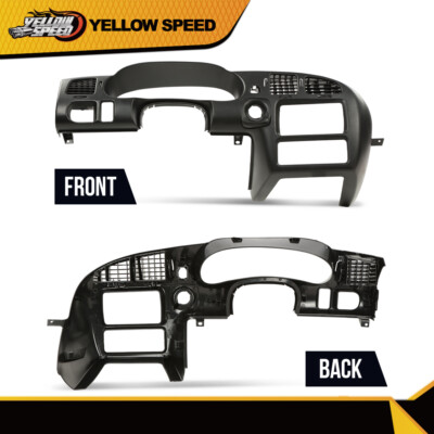 Fit For 2000-2005 Chevrolet Monte Carlo Dash Bezel Radio Cluster Trim Plastic