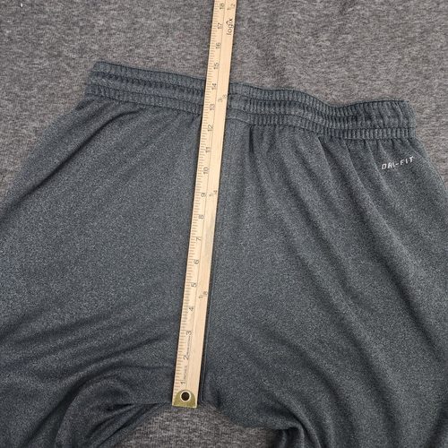 Pantaloni Nike Dri Fit Uomo Grandi Grigi Jogger Track Pantaloni Sudore Allenamento Palestra Swoosh - Foto 8 di 10