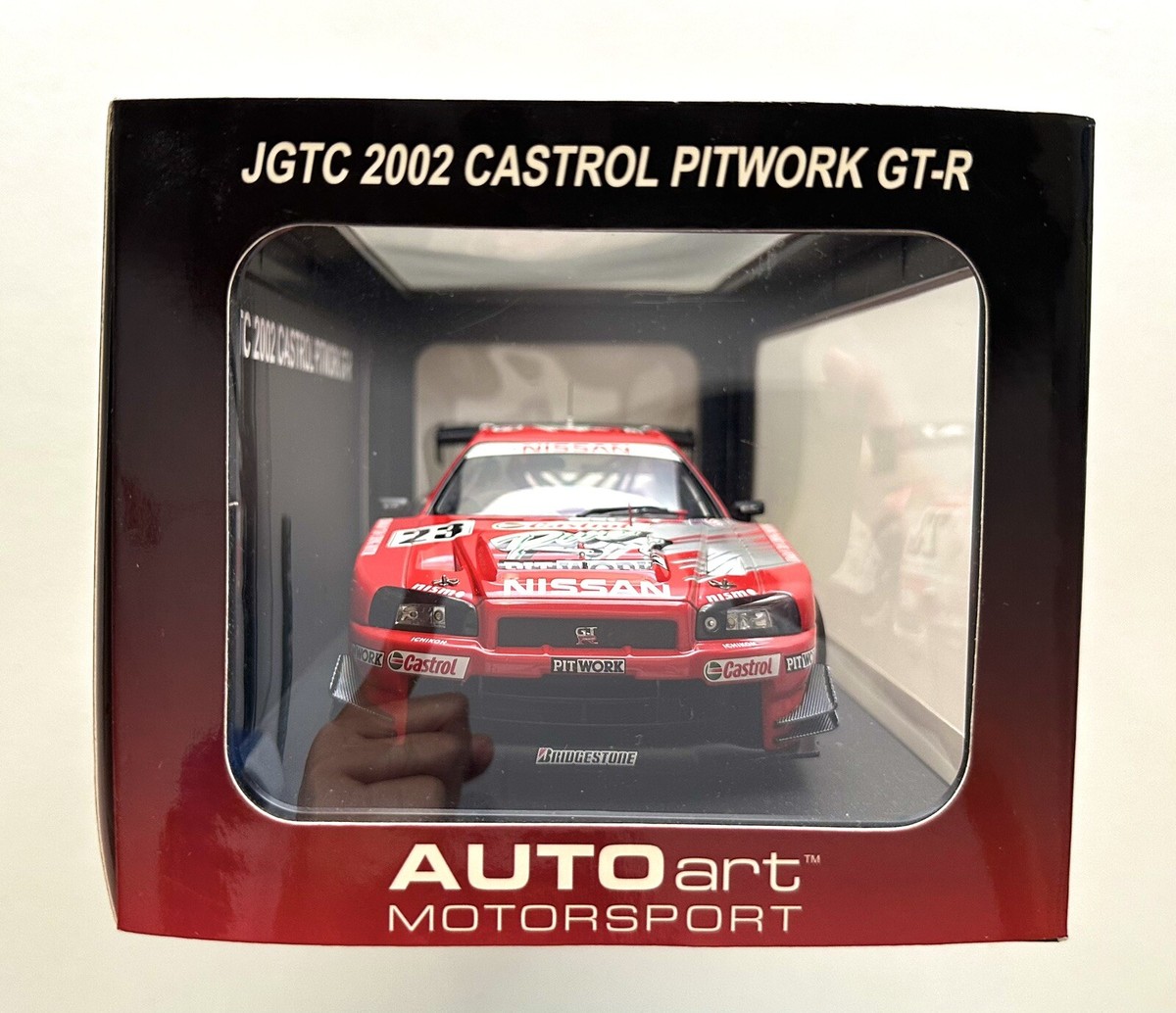 AUTOART ✨ 1:18 NISSAN SKYLINE R34 GTR Castrol/Pitwork #23 AUTOART ✨ 1:18 NISSAN SKYLINE R34 GTR Castrol/Pitwork #23