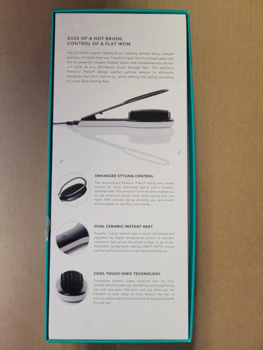 Instyler glossie ceramic clearance styling brush in black