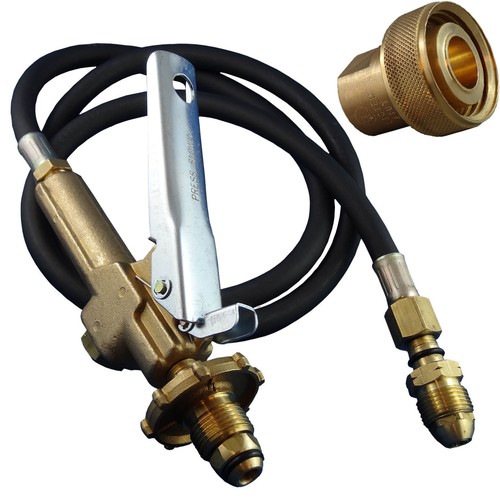 LPG Filler Gun & Hose Automotive Decanting kit with Acme 1 3/4"Auto Adpter - Picture 5 of 9