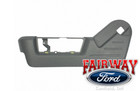 11 thru 14 F-150 OEM Ford Driver Seat Trim Cover Shield Steel Grey BL3Z1862187AB