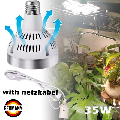 MARKENLOS Lampada per piante E27 luce per piante LED Grow Light lampada lampada per crescita spettro completo