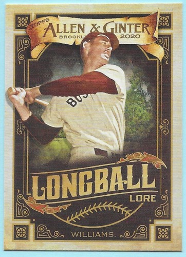 2020 Allen & Ginter Insert Digging Farm Longball Debut Field Generals - You Pick - Picture 56 of 68