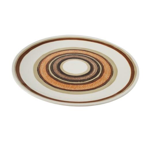 Juego de platos vintage Cavalier Ironstone Santa Fe 4 platos de cena y 1 plato para servir - Imagen 3 de 7